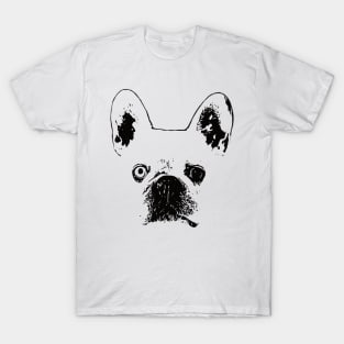 French Bulldog Face T-Shirt